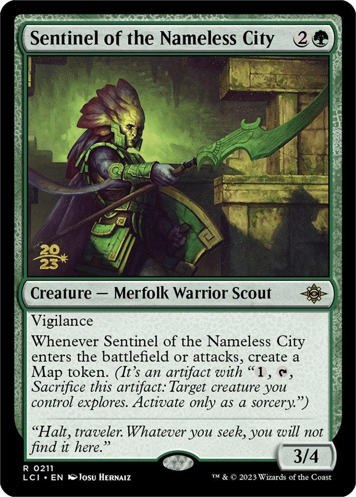 Sentinel of the Nameless City [The Lost Caverns of Ixalan Prerelease Cards] | Rock City Comics