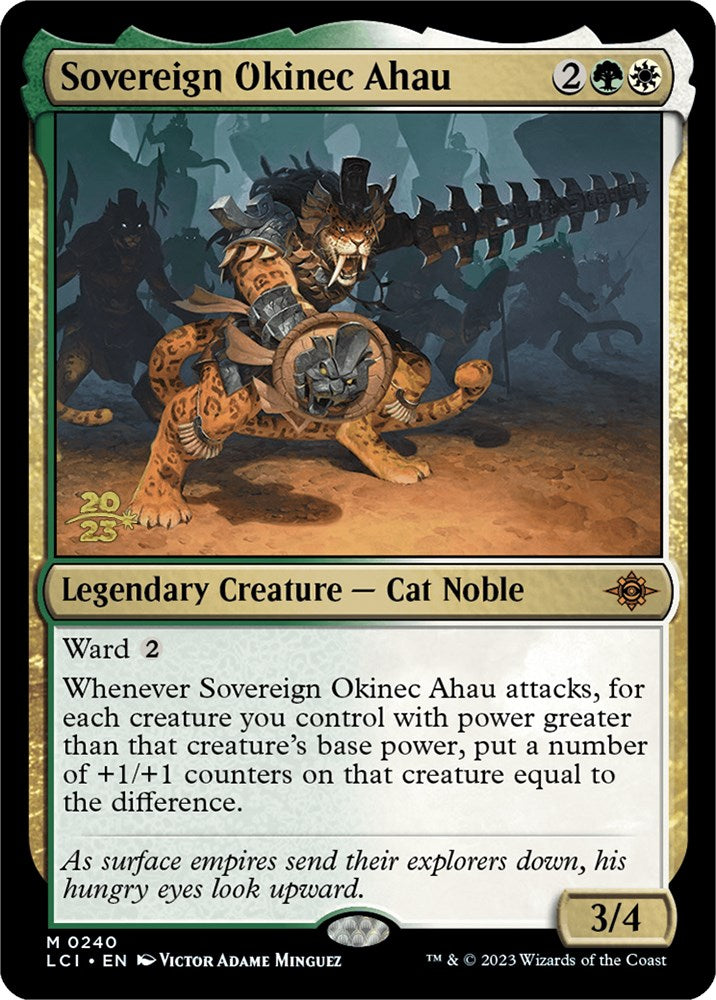 Sovereign Okinec Ahau [The Lost Caverns of Ixalan Prerelease Cards] | Rock City Comics