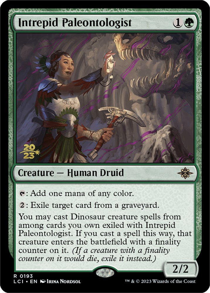 Intrepid Paleontologist [The Lost Caverns of Ixalan Prerelease Cards] | Rock City Comics