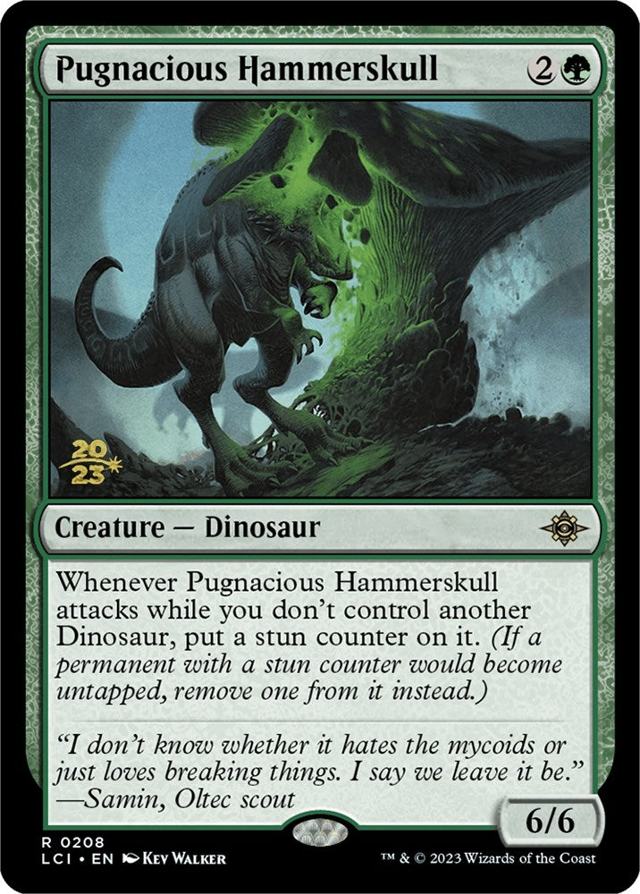 Pugnacious Hammerskull [The Lost Caverns of Ixalan Prerelease Cards] | Rock City Comics