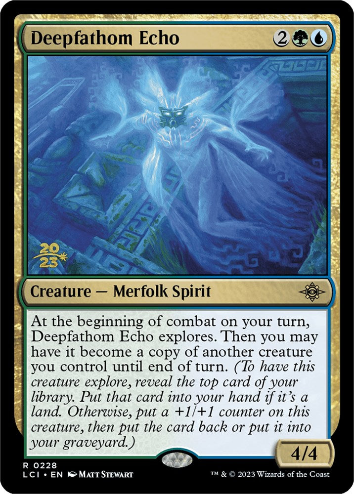 Deepfathom Echo [The Lost Caverns of Ixalan Prerelease Cards] | Rock City Comics