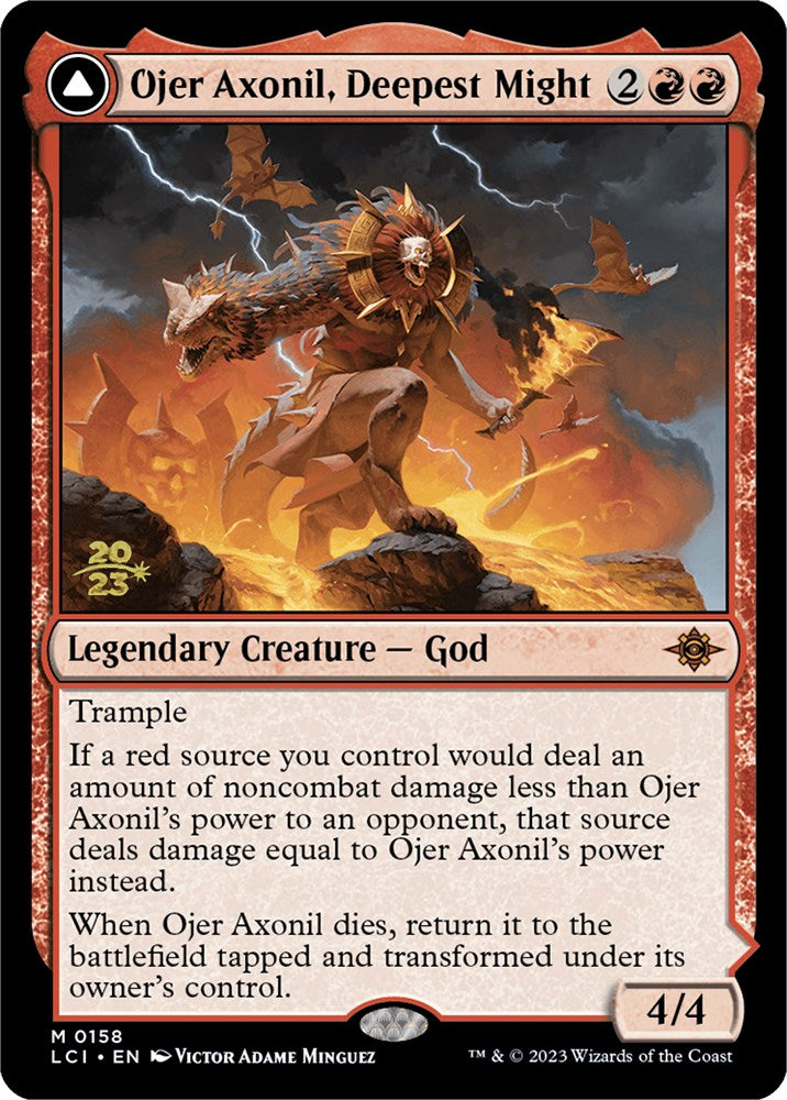 Ojer Axonil, Deepest Might [The Lost Caverns of Ixalan Prerelease Cards] | Rock City Comics