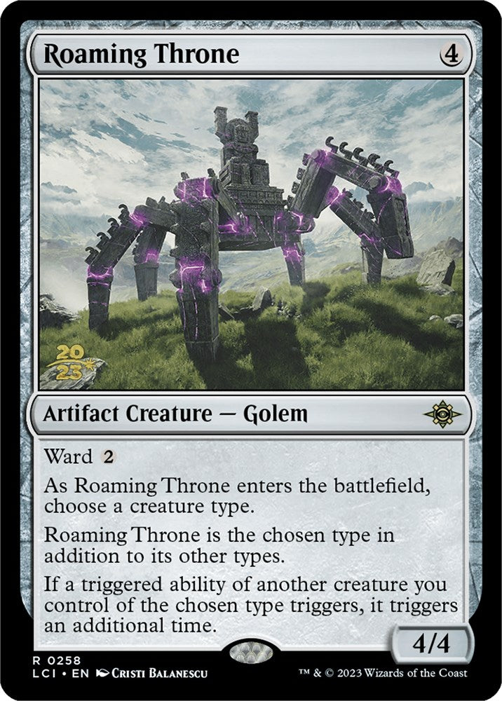 Roaming Throne [The Lost Caverns of Ixalan Prerelease Cards] | Rock City Comics