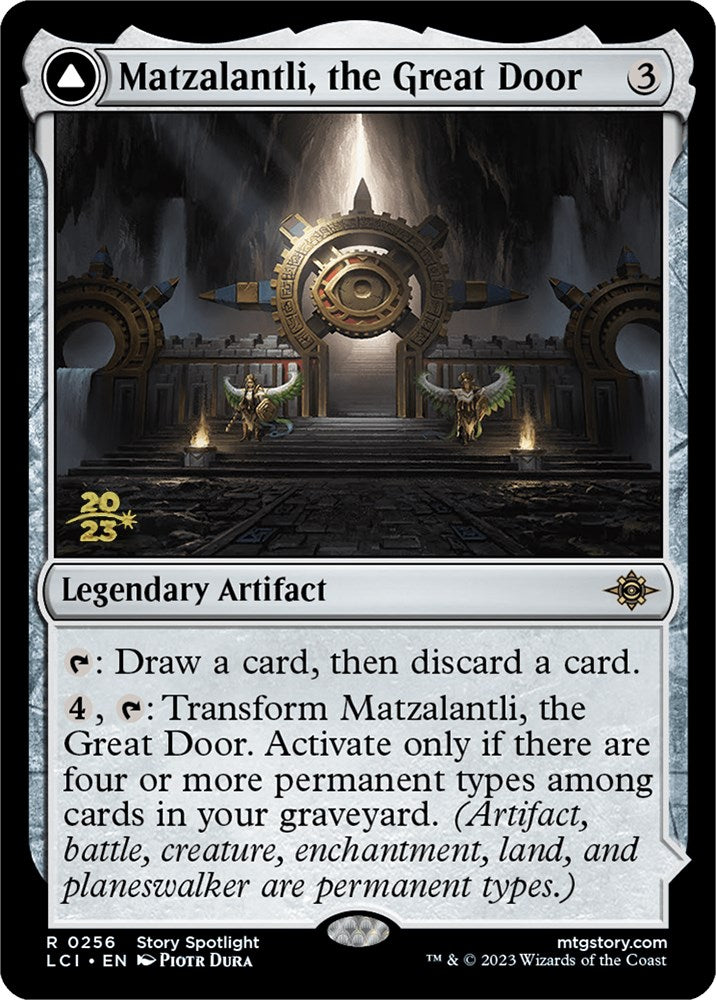 Matzalantli, the Great Door // The Core [The Lost Caverns of Ixalan Prerelease Cards] | Rock City Comics