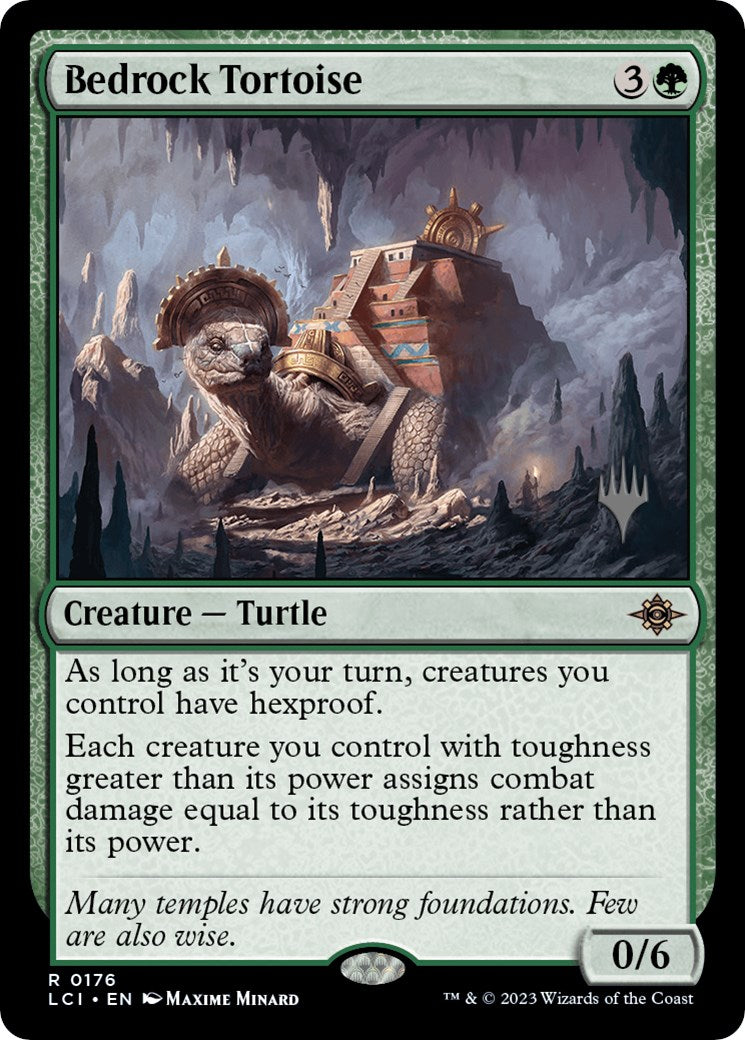 Bedrock Tortoise (Promo Pack) [The Lost Caverns of Ixalan Promos] | Rock City Comics