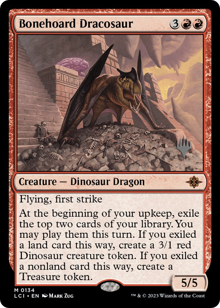 Bonehoard Dracosaur (Promo Pack) [The Lost Caverns of Ixalan Promos] | Rock City Comics