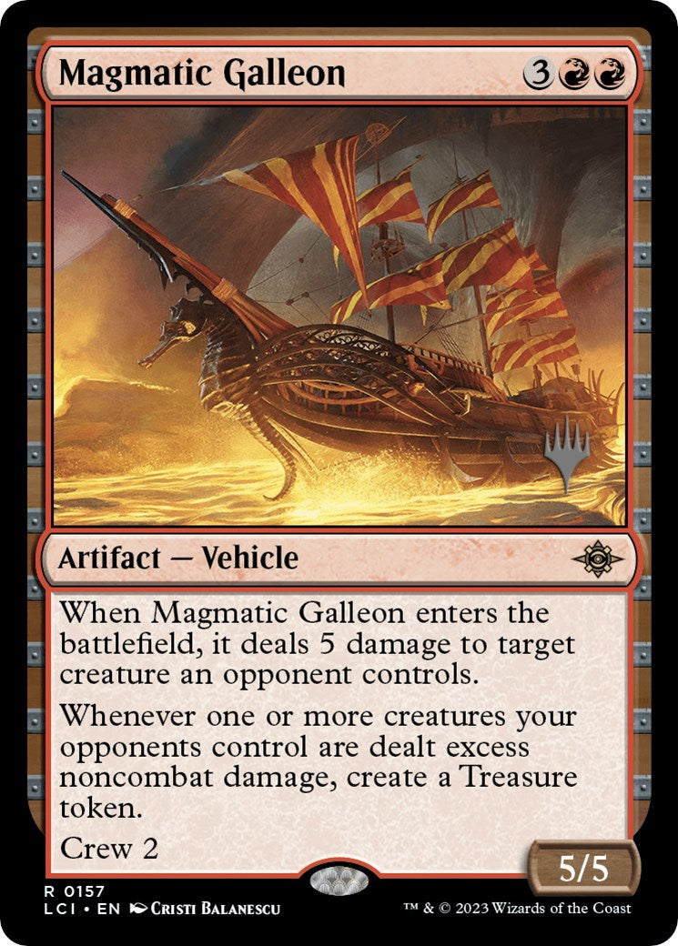 Magmatic Galleon (Promo Pack) [The Lost Caverns of Ixalan Promos] | Rock City Comics