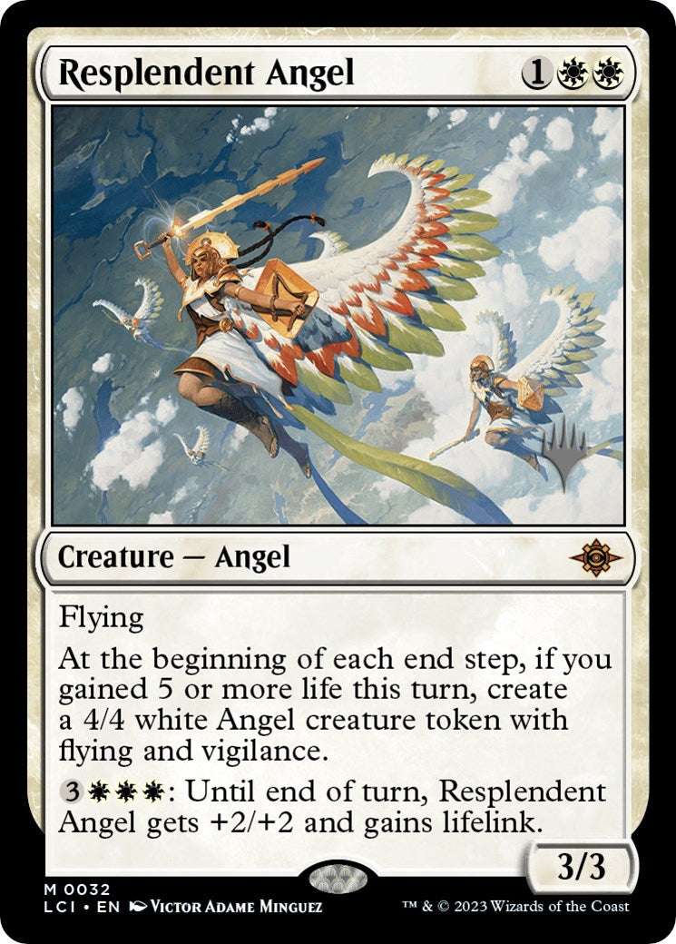 Resplendent Angel (Promo Pack) [The Lost Caverns of Ixalan Promos] | Rock City Comics