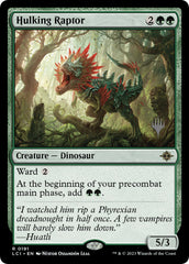 Hulking Raptor (Promo Pack) [The Lost Caverns of Ixalan Promos] | Rock City Comics