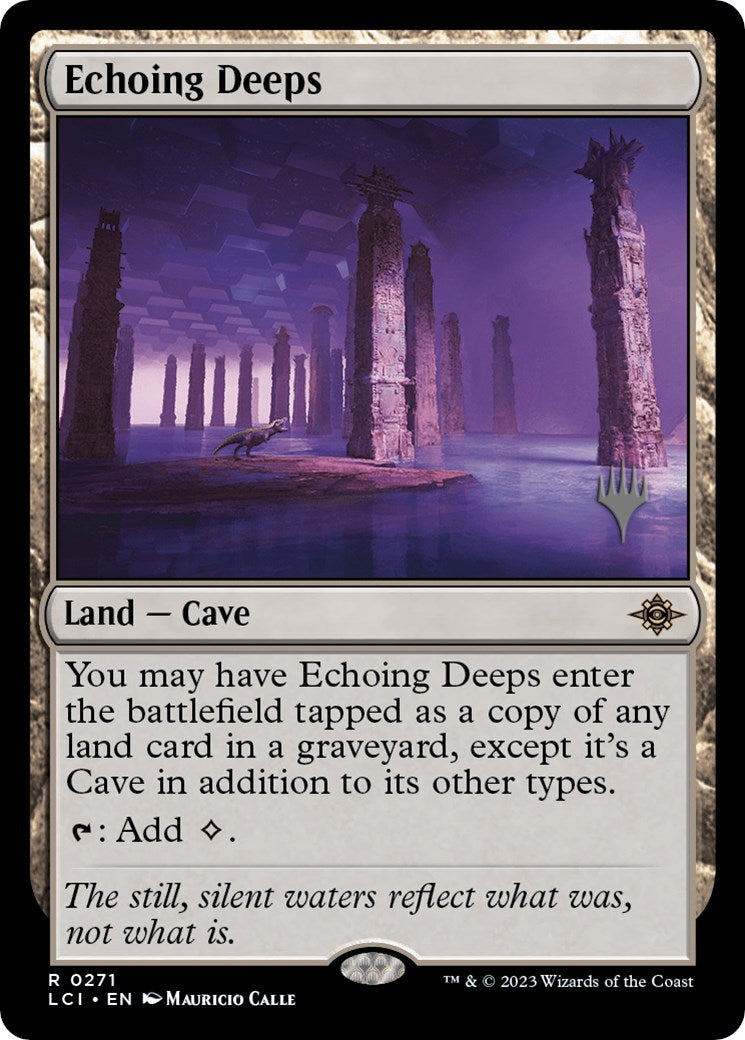 Echoing Deeps (Promo Pack) [The Lost Caverns of Ixalan Promos] | Rock City Comics