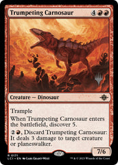 Trumpeting Carnosaur (Promo Pack) [The Lost Caverns of Ixalan Promos] | Rock City Comics