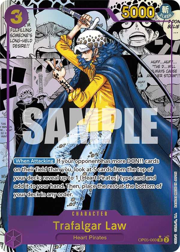 Trafalgar Law (Alternate Art)(Manga) [Awakening of the New Era] | Rock City Comics