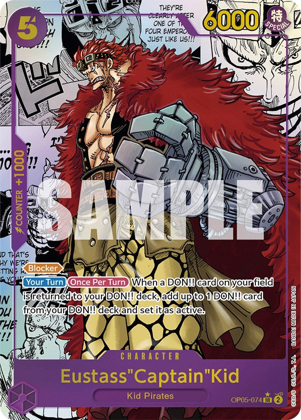 Eustass"Captain"Kid (Alternate Art)(Manga) [Awakening of the New Era] | Rock City Comics