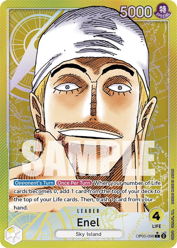 Enel (Alternate Art) [Awakening of the New Era] | Rock City Comics