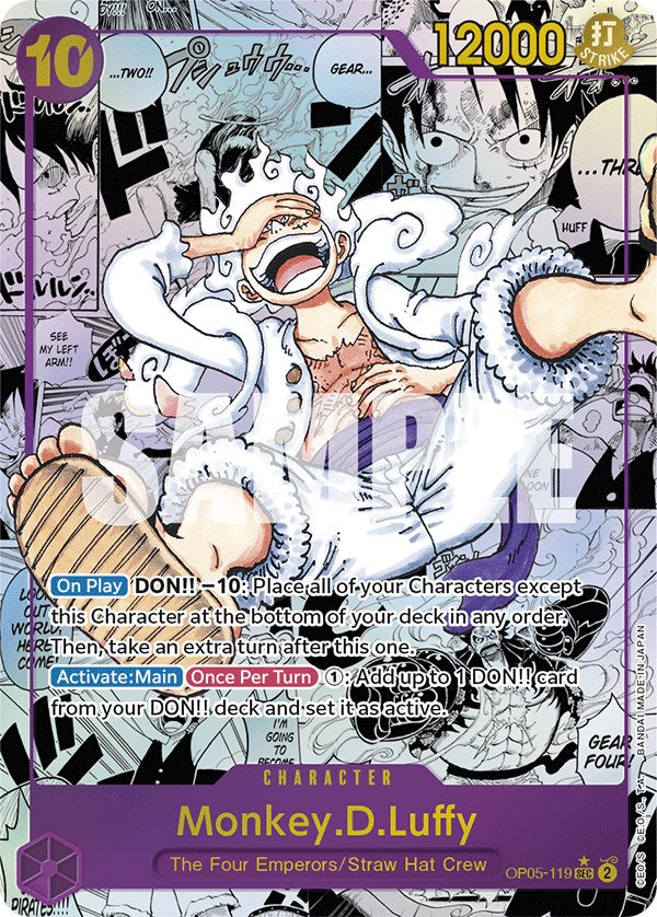 Monkey.D.Luffy (Alternate Art)(Manga) [Awakening of the New Era] | Rock City Comics