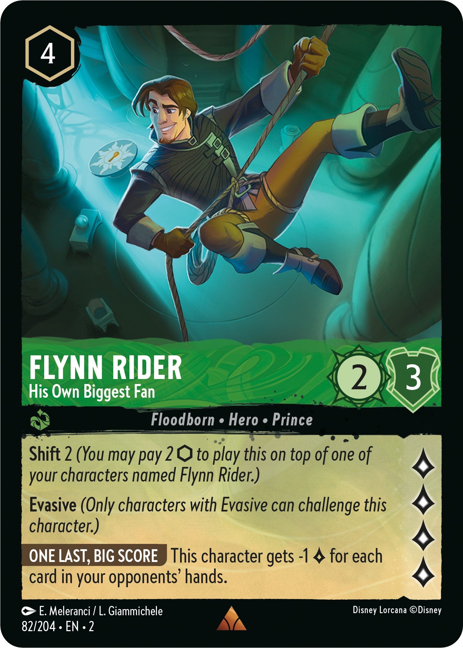 Flynn Rider - His Own Biggest Fan (82/204) [Rise of the Floodborn] | Rock City Comics