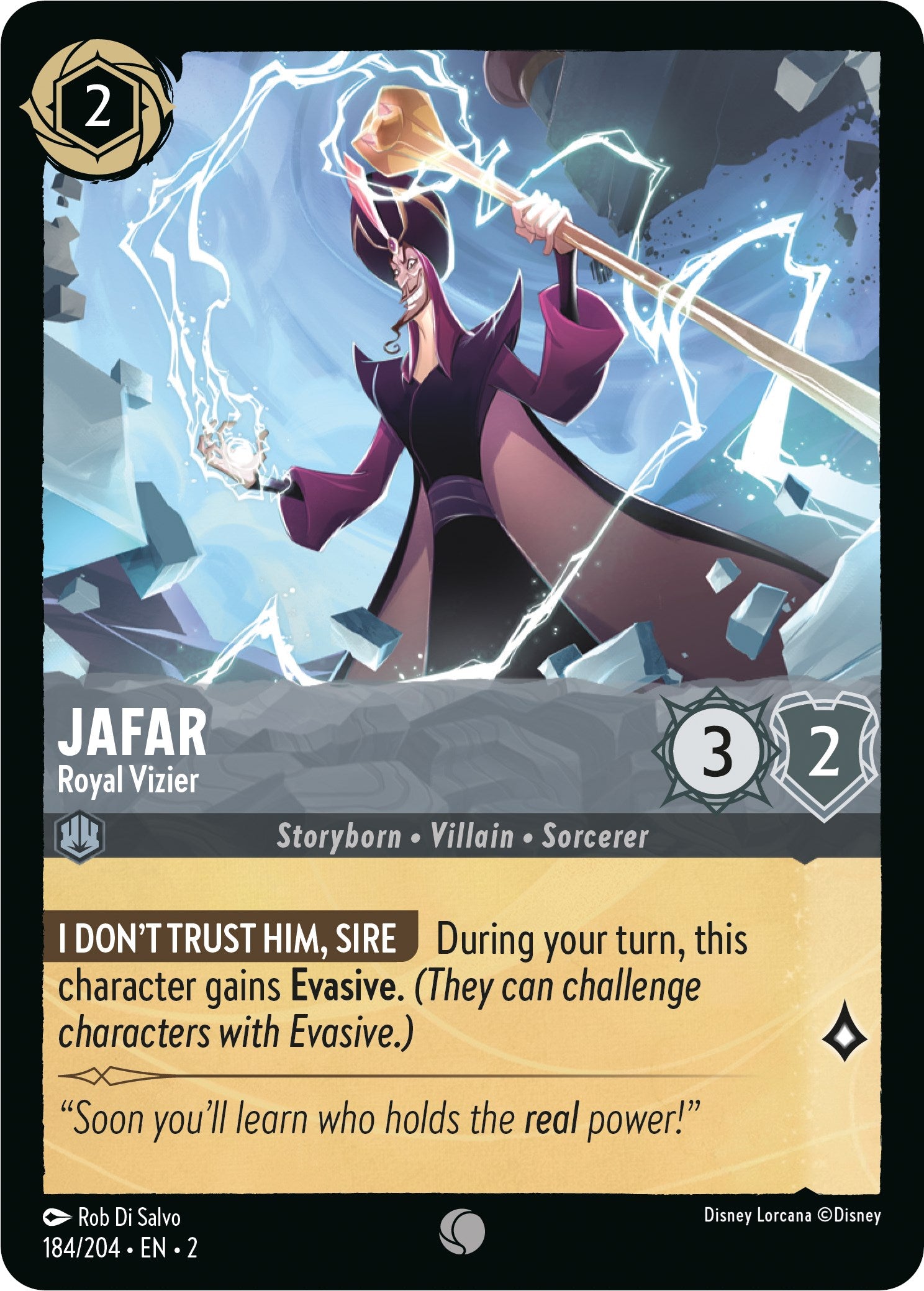 Jafar - Royal Vizier (184/204) [Rise of the Floodborn] | Rock City Comics