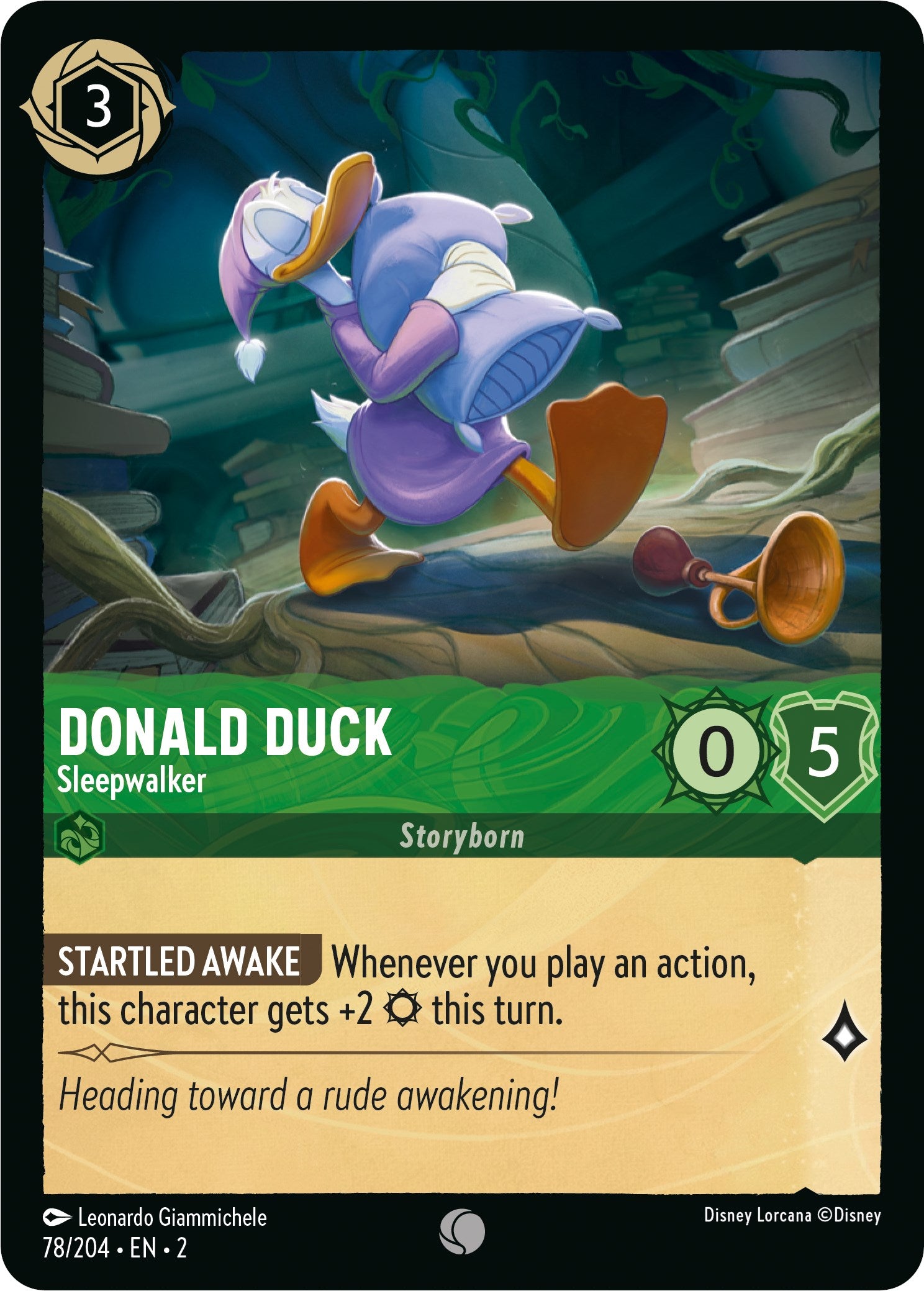Donald Duck - Sleepwalker (78/204) [Rise of the Floodborn] | Rock City Comics