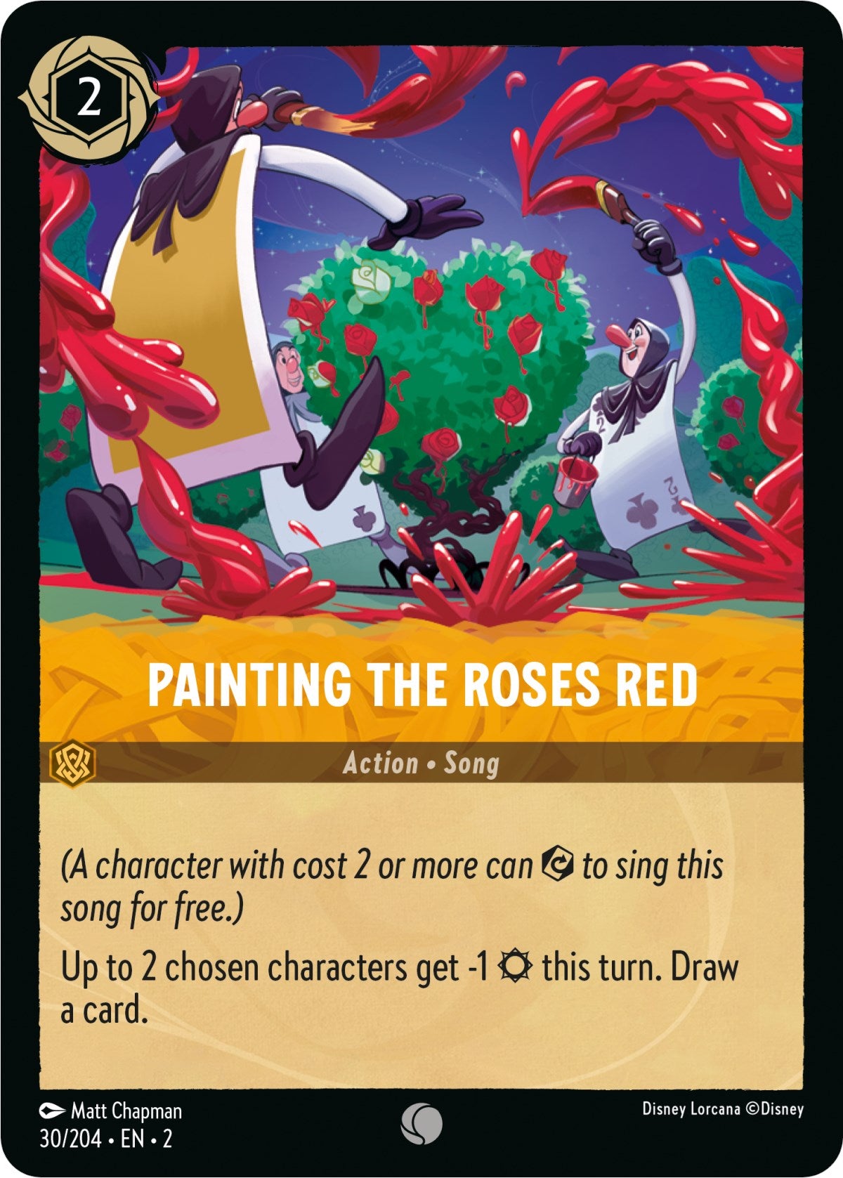 Painting the Roses Red (30/204) [Rise of the Floodborn] | Rock City Comics