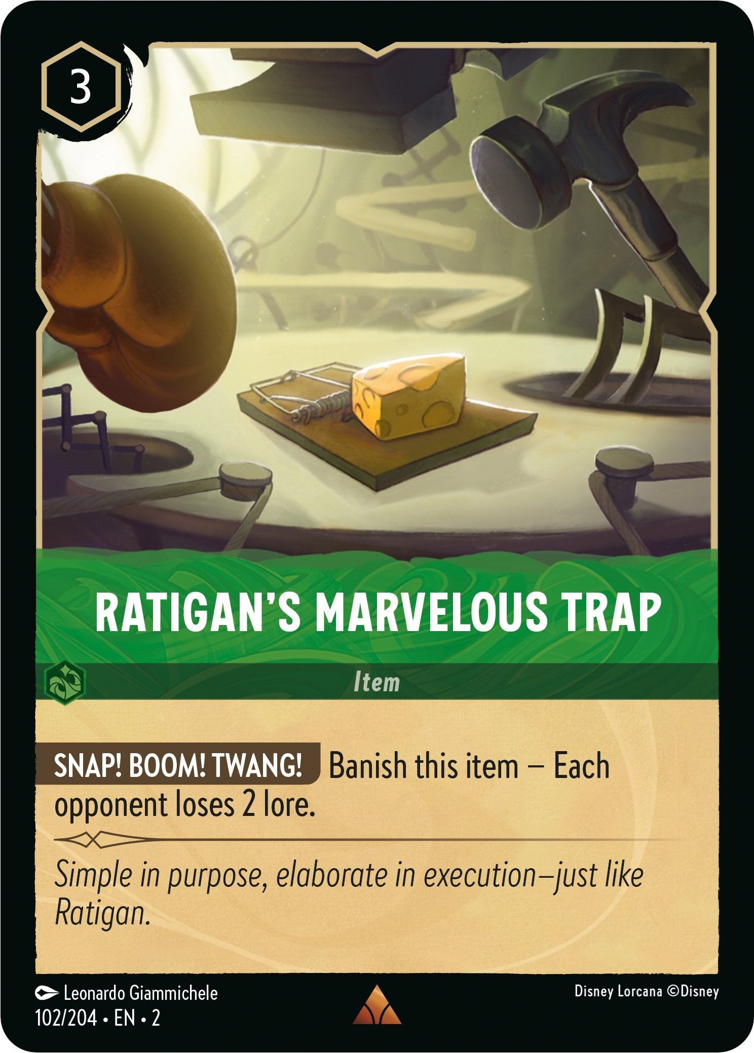 Ratigan's Marvelous Trap (102/204) [Rise of the Floodborn] | Rock City Comics