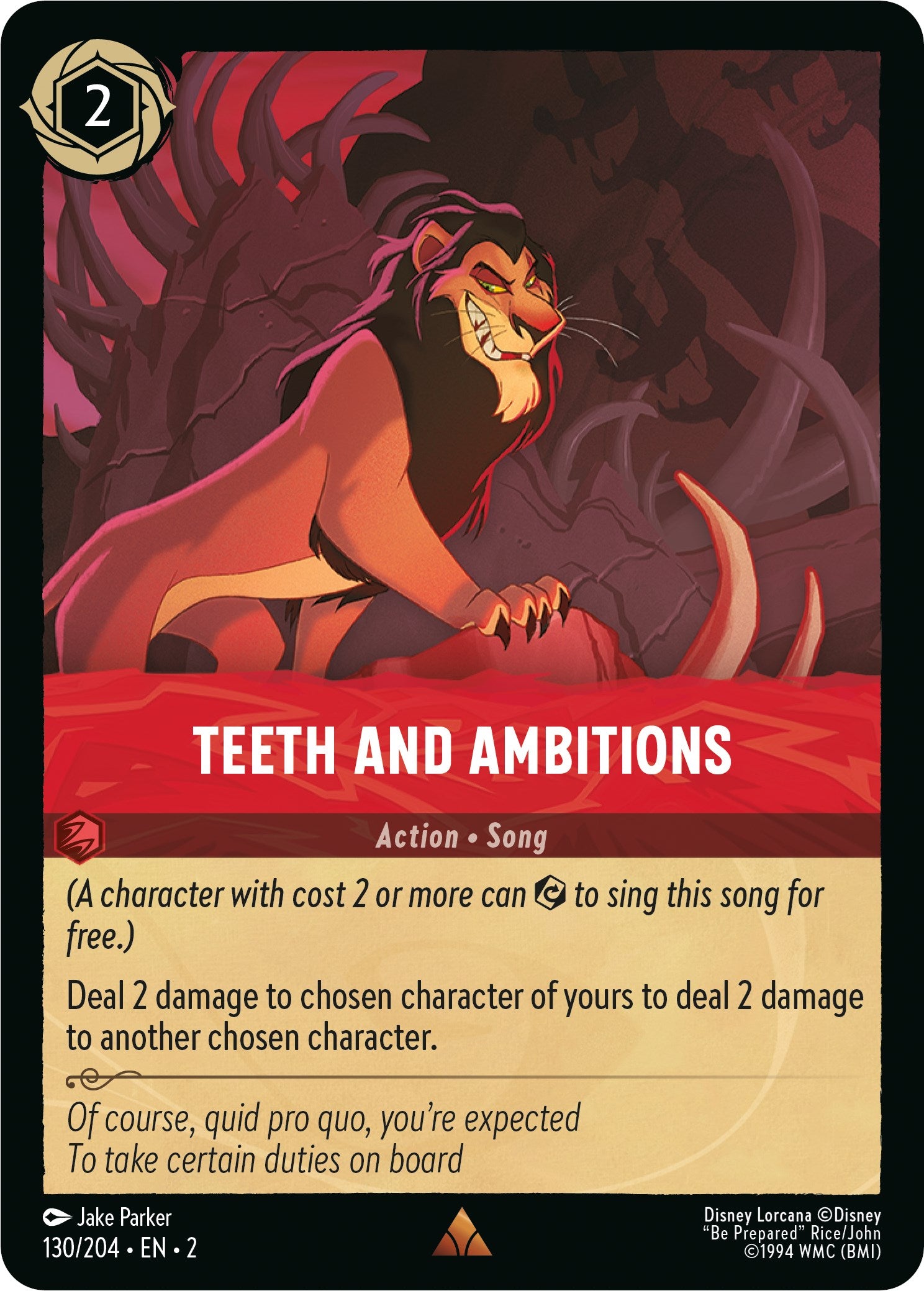 Teeth and Ambitions (130/204) [Rise of the Floodborn] | Rock City Comics