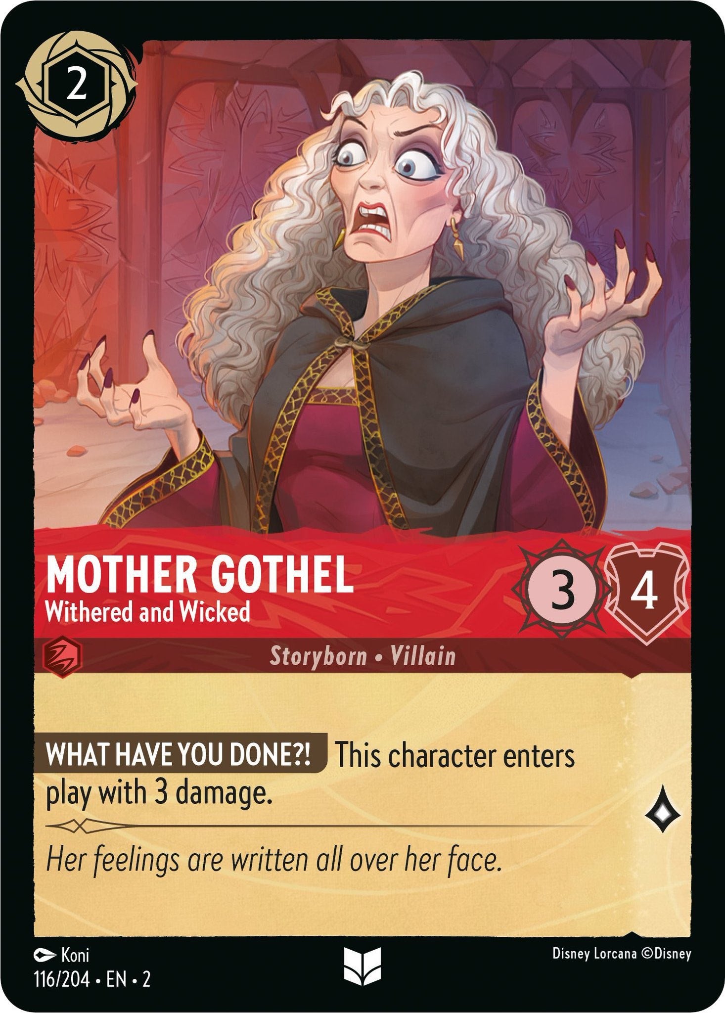 Mother Gothel - Withered and Wicked (116/204) [Rise of the Floodborn] | Rock City Comics