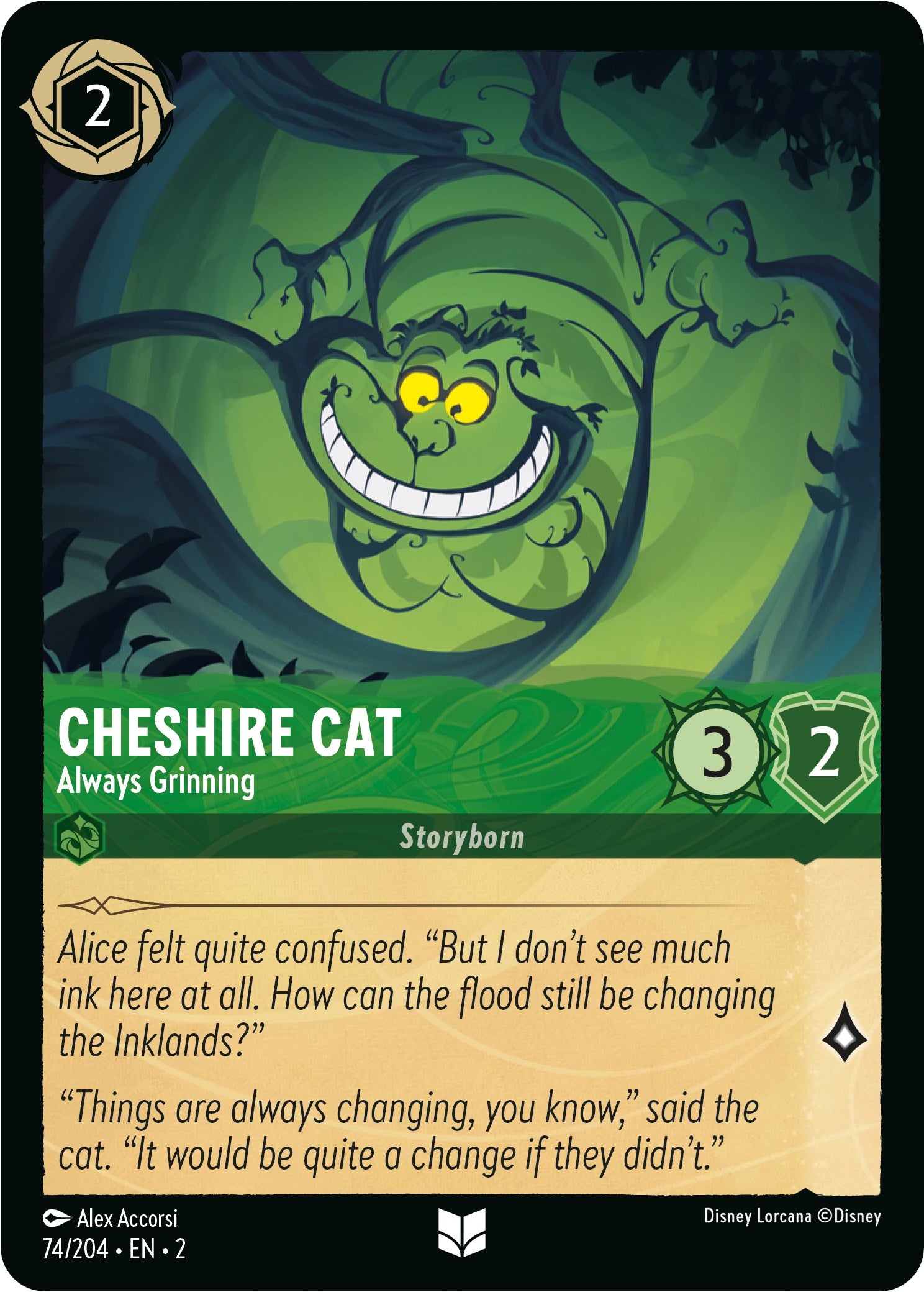Cheshire Cat - Always Grinning (74/204) [Rise of the Floodborn] | Rock City Comics