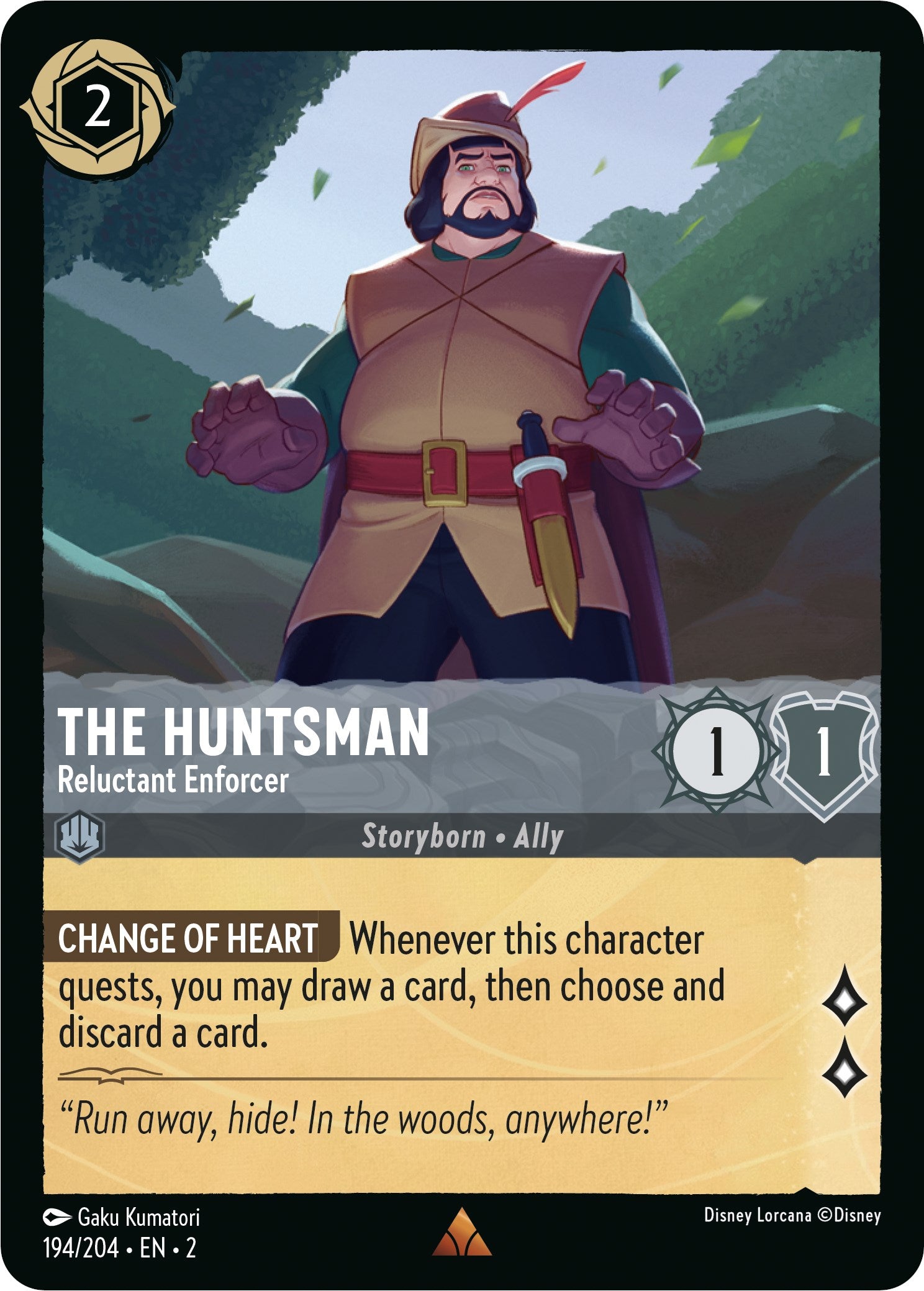 The Huntsman - Reluctant Enforcer (194/204) [Rise of the Floodborn] | Rock City Comics