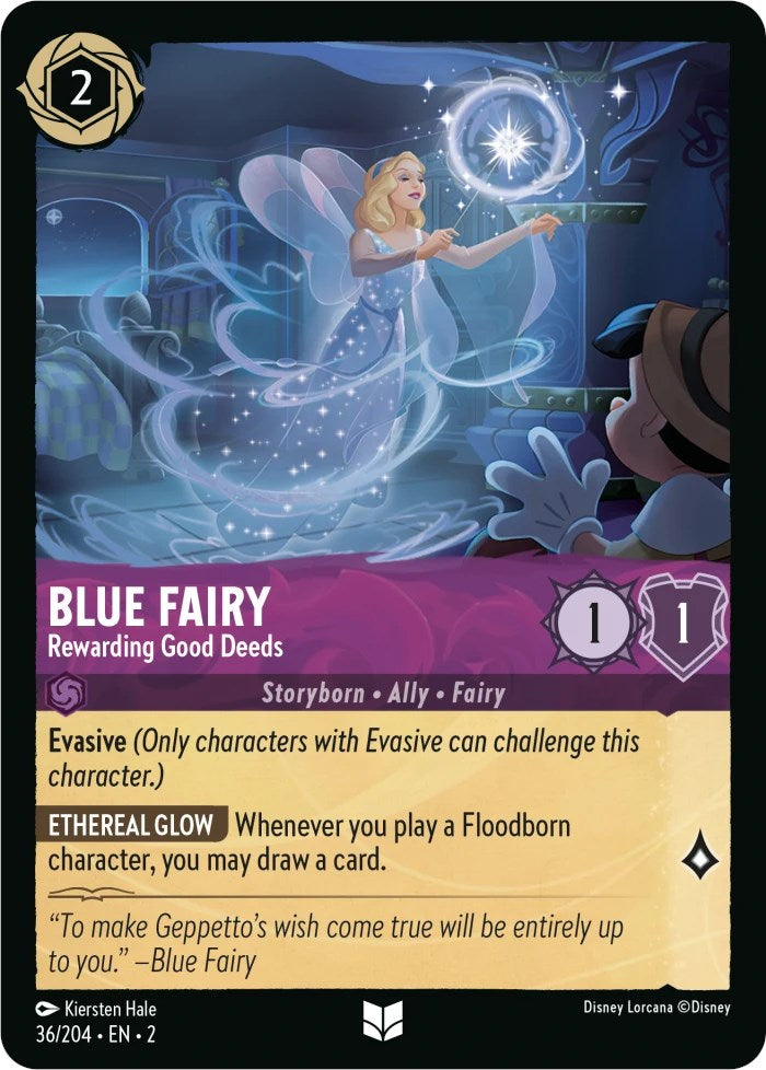 Blue Fairy - Rewarding Good Deeds (36/204) [Rise of the Floodborn] | Rock City Comics