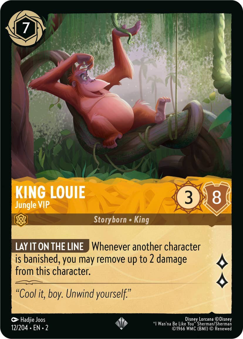 King Louie - Jungle VIP (12/204) [Rise of the Floodborn] | Rock City Comics
