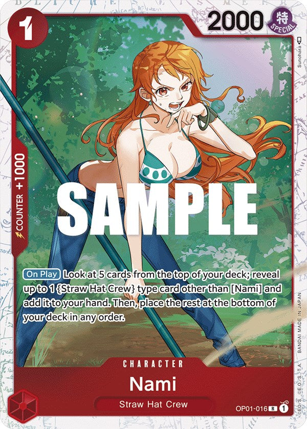 Nami (OP01-016) (Ultra Deck: The Three Captains) [One Piece Promotion Cards] | Rock City Comics