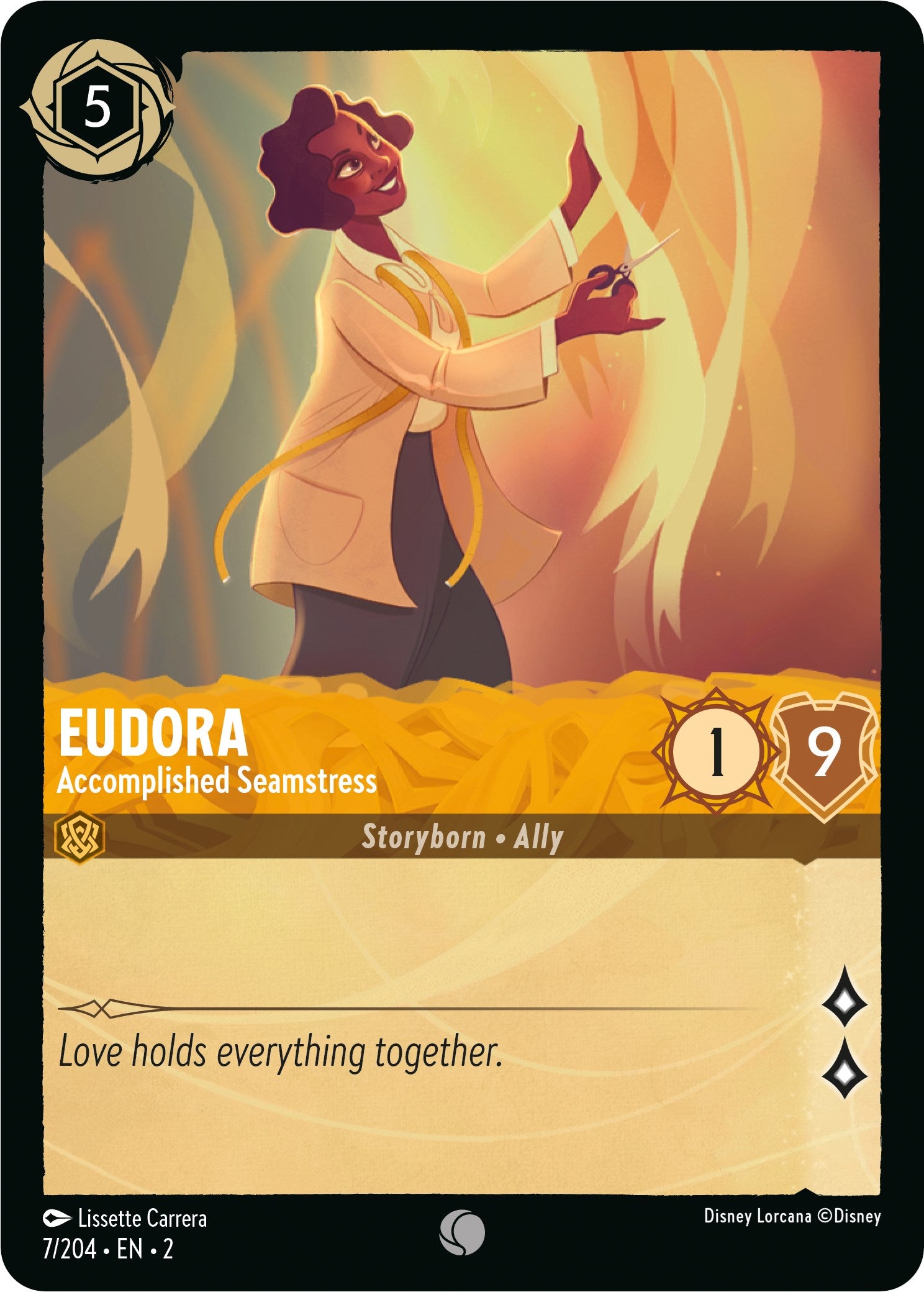 Eudora - Accomplished Seamstress (7/204) [Rise of the Floodborn] | Rock City Comics