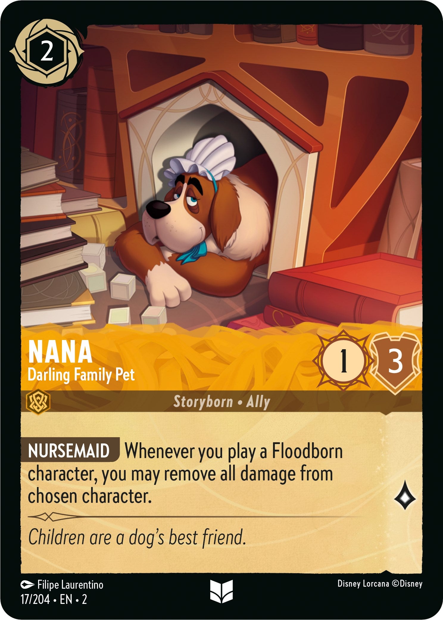 Nana - Darling Family Pet (17/204) [Rise of the Floodborn] | Rock City Comics