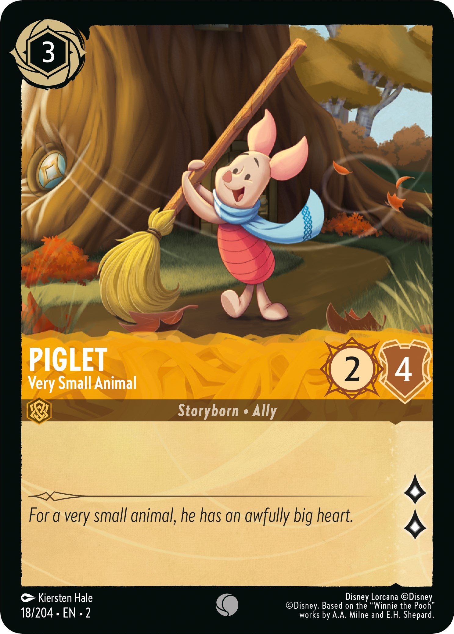 Piglet - Very Small Animal (18/204) [Rise of the Floodborn] | Rock City Comics