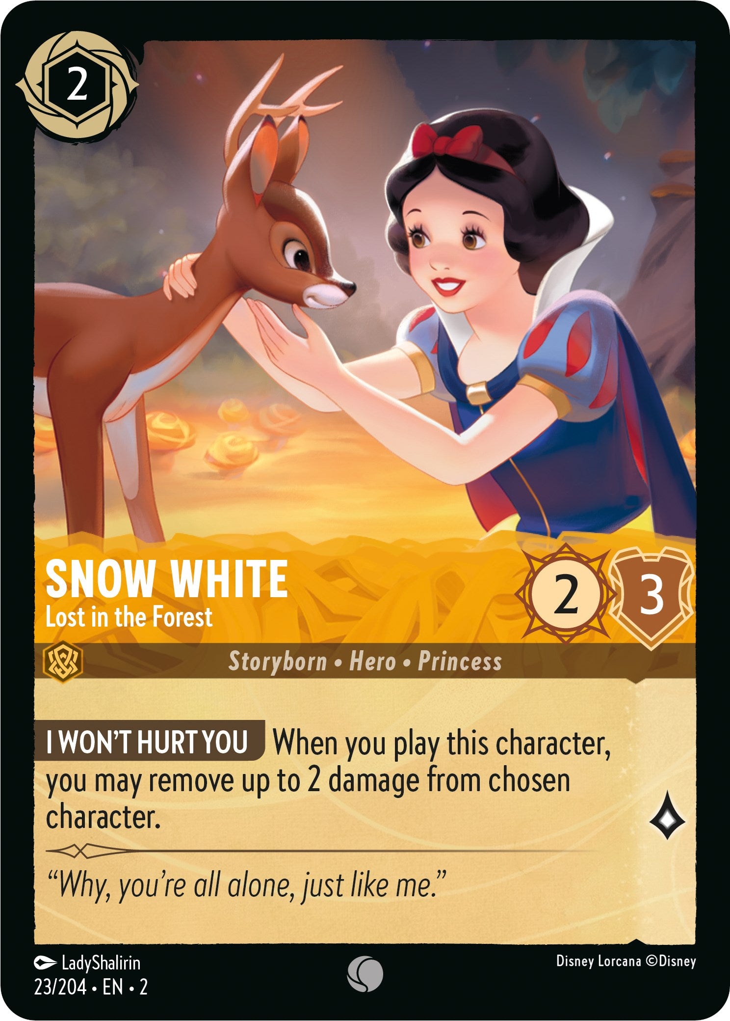 Snow White - Lost in the Forest (23/204) [Rise of the Floodborn] | Rock City Comics