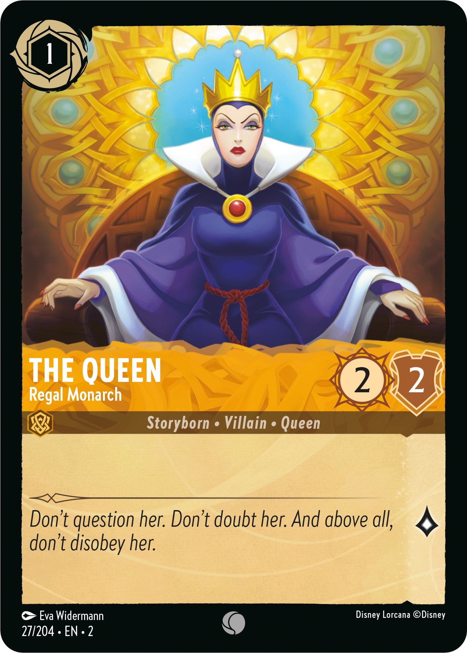 The Queen - Regal Monarch (27/204) [Rise of the Floodborn] | Rock City Comics