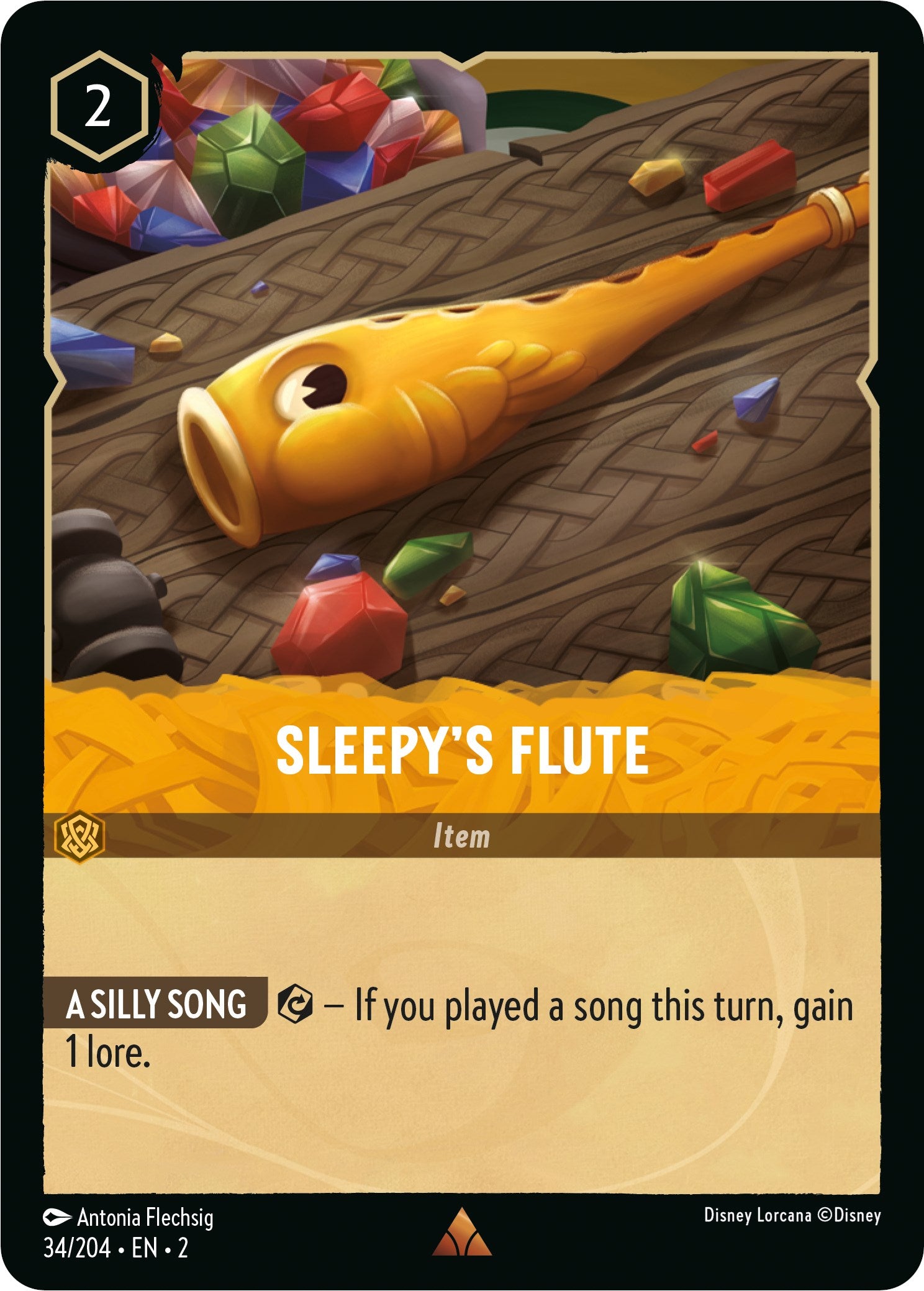 Sleepy's Flute (34/204) [Rise of the Floodborn] | Rock City Comics