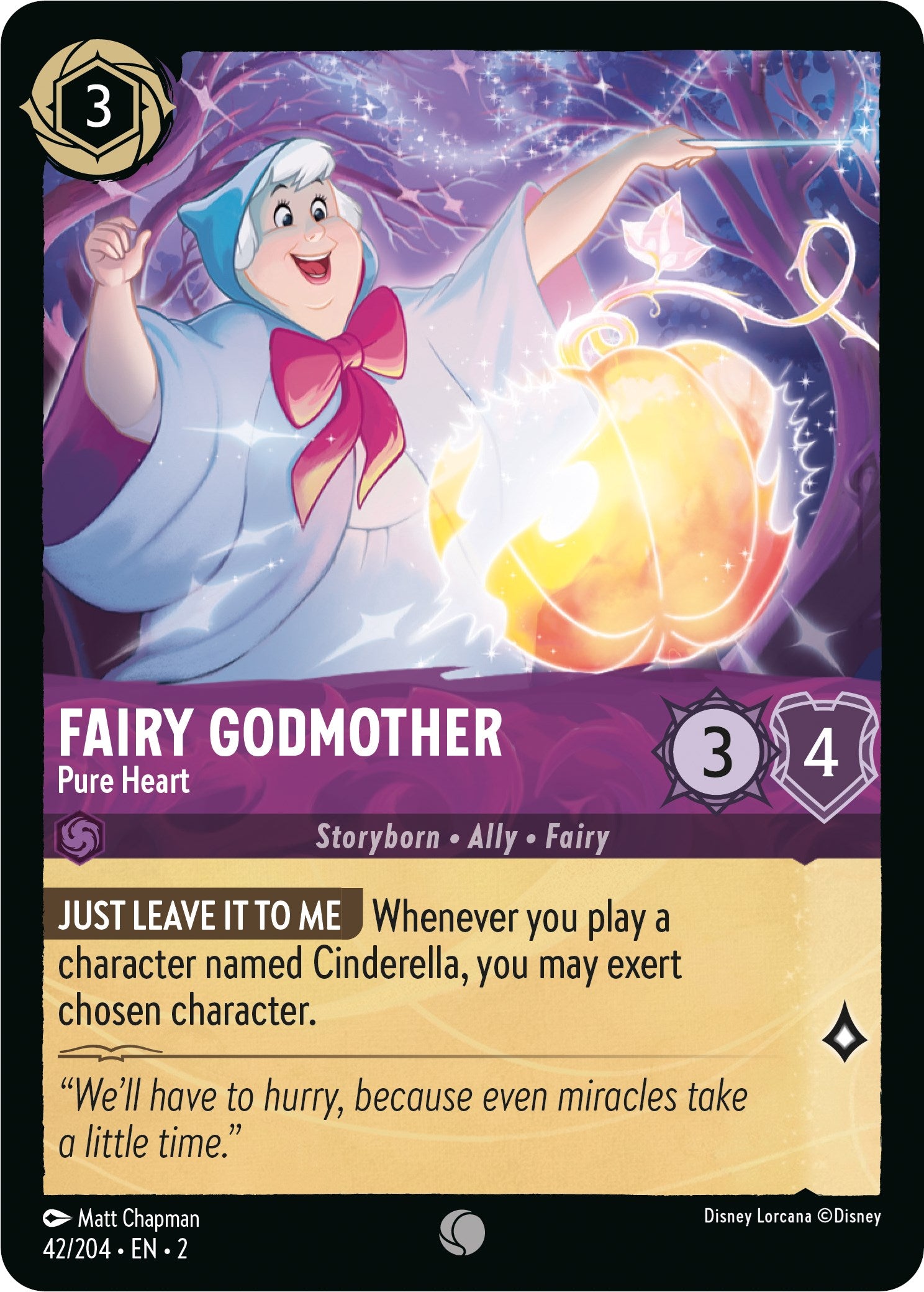 Fairy Godmother - Pure Heart (42/204) [Rise of the Floodborn] | Rock City Comics