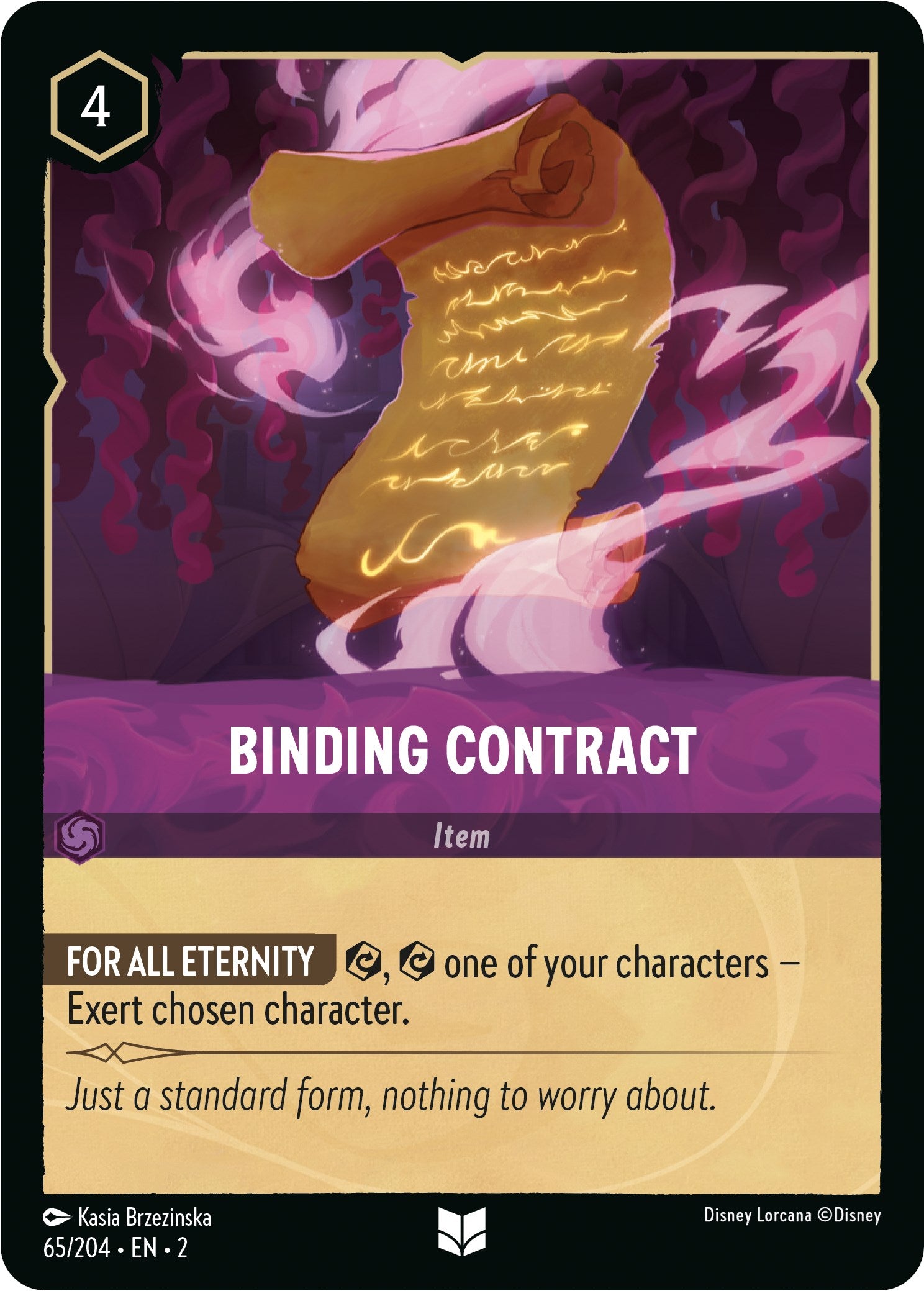 Binding Contract (65/204) [Rise of the Floodborn] | Rock City Comics