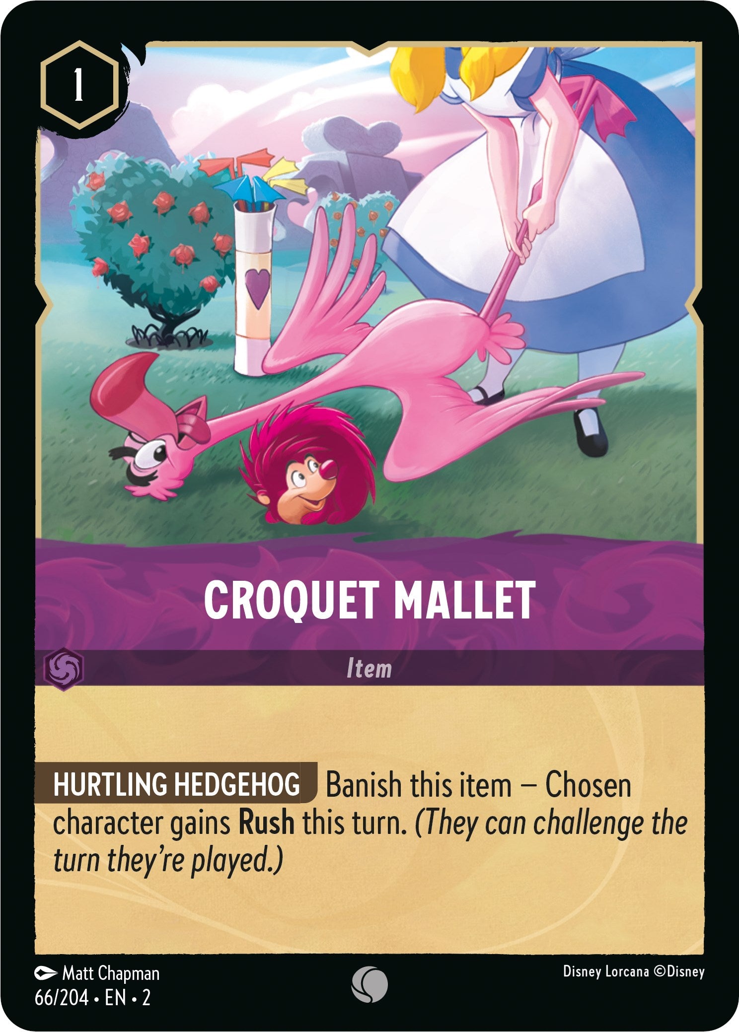 Croquet Mallet (66/204) [Rise of the Floodborn] | Rock City Comics