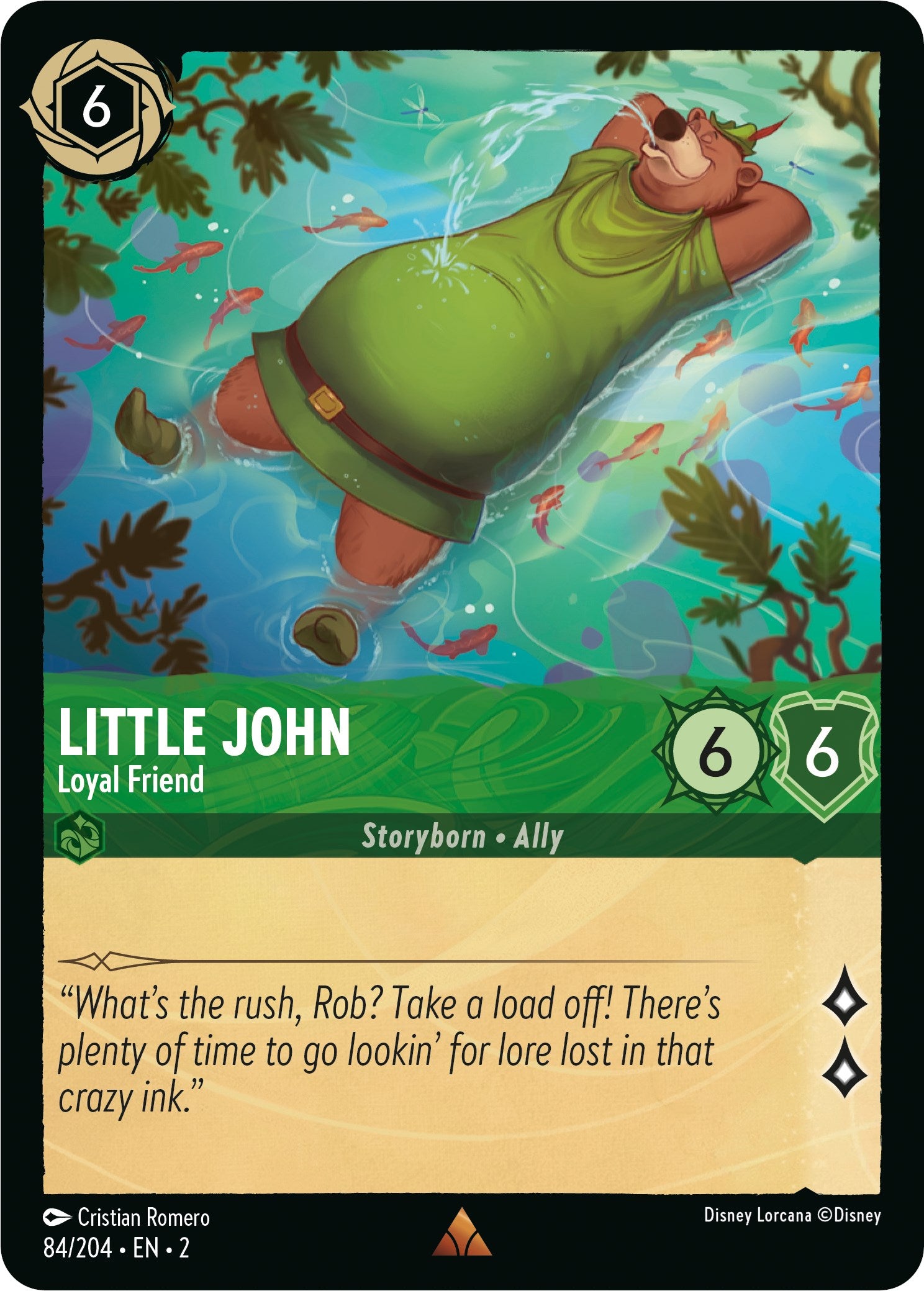 Little John - Loyal Friend (84/204) [Rise of the Floodborn] | Rock City Comics
