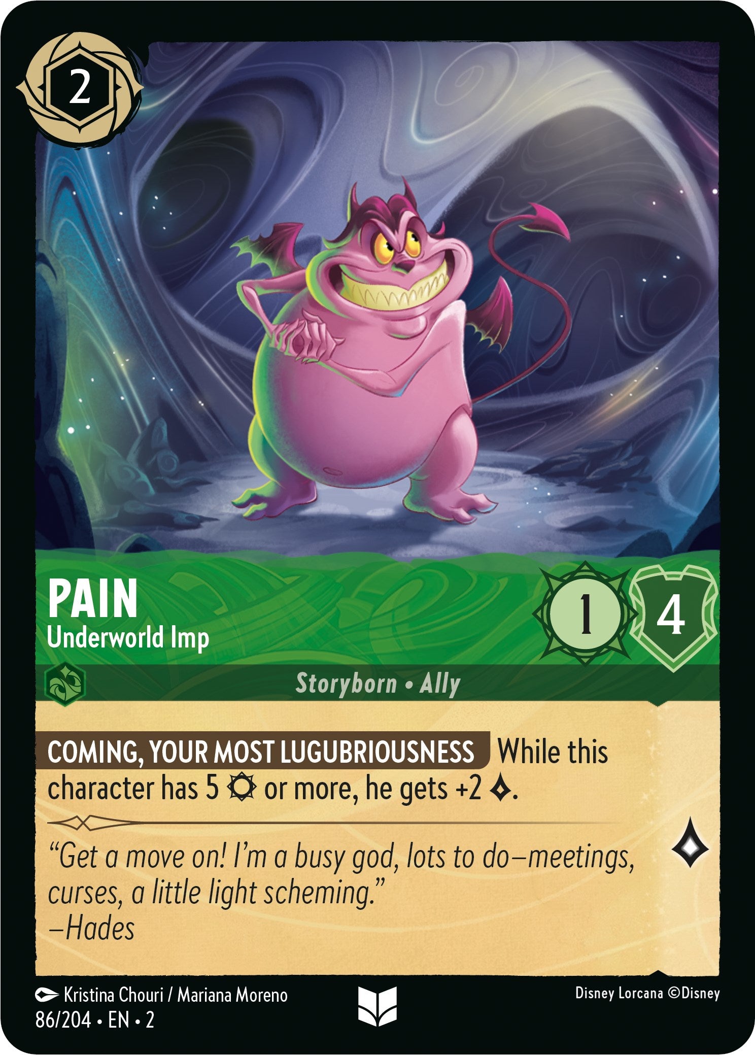 Pain - Underworld Imp (86/204) [Rise of the Floodborn] | Rock City Comics