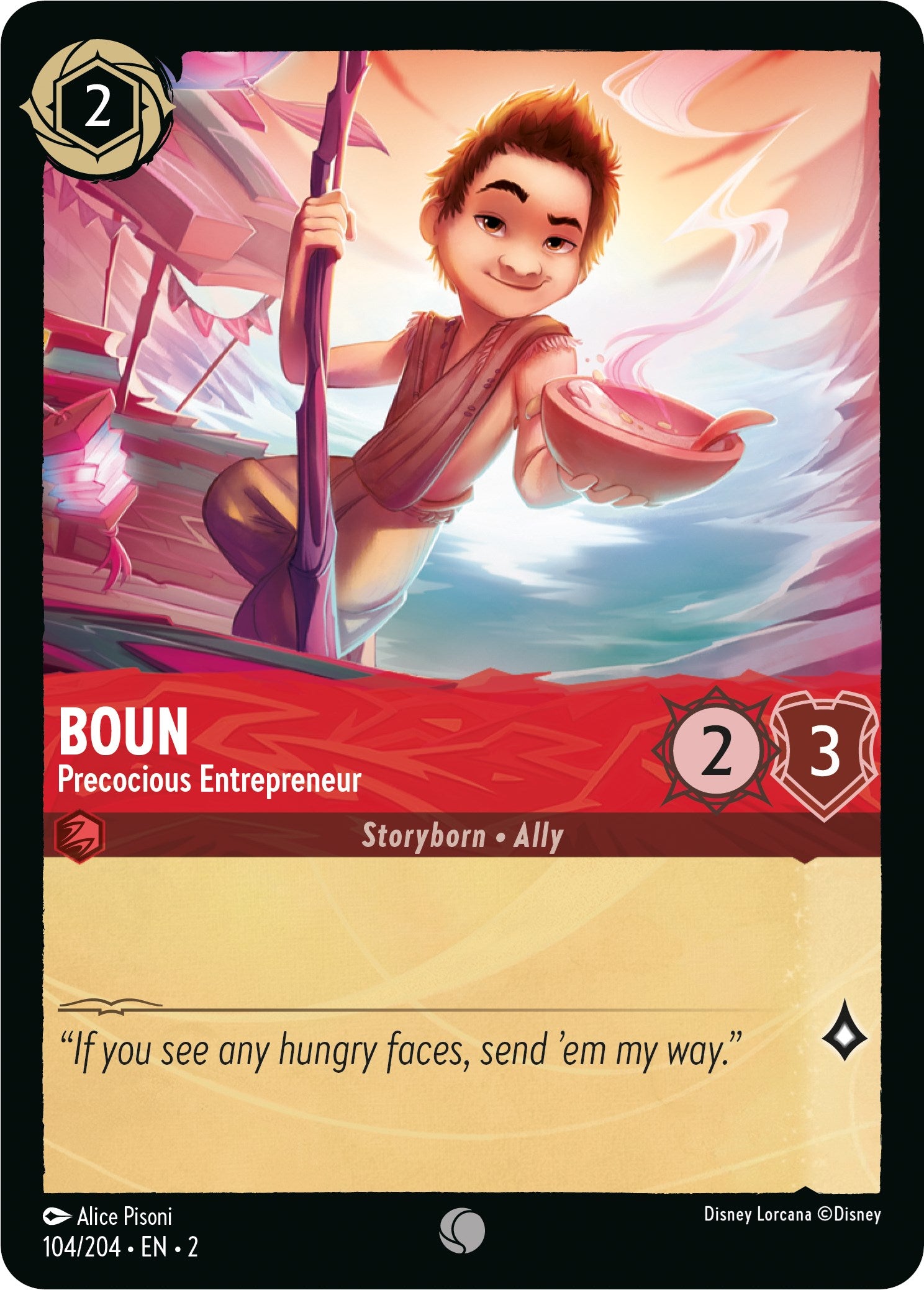 Boun - Precocious Entrepreneur (104/204) [Rise of the Floodborn] | Rock City Comics