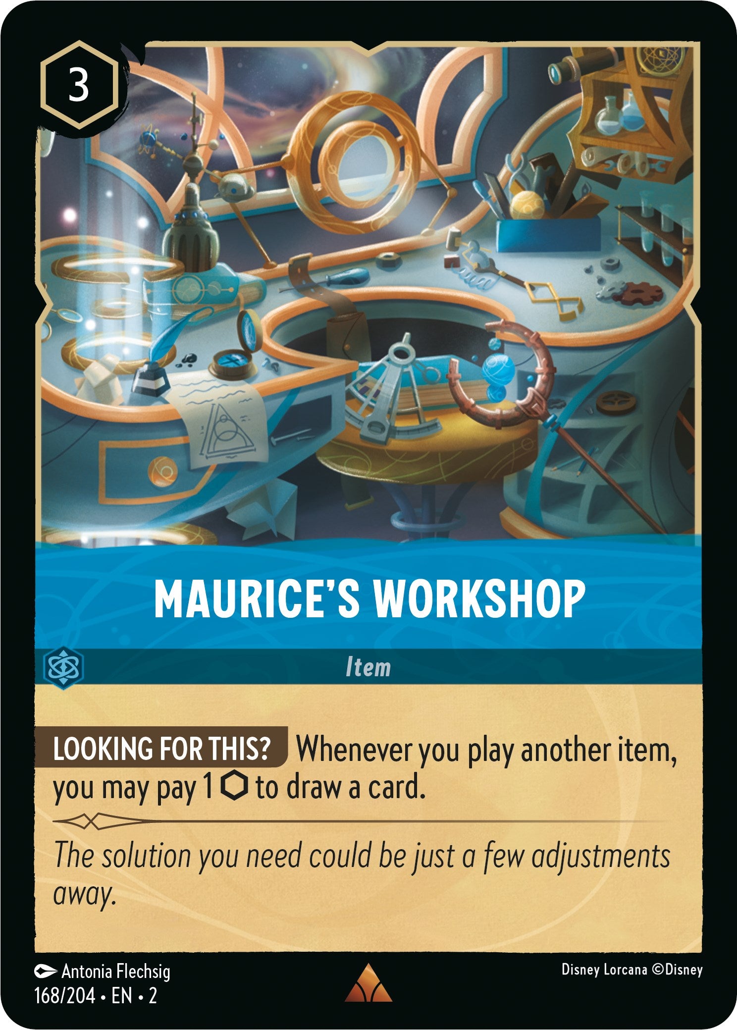 Maurice's Workshop (168/204) [Rise of the Floodborn] | Rock City Comics