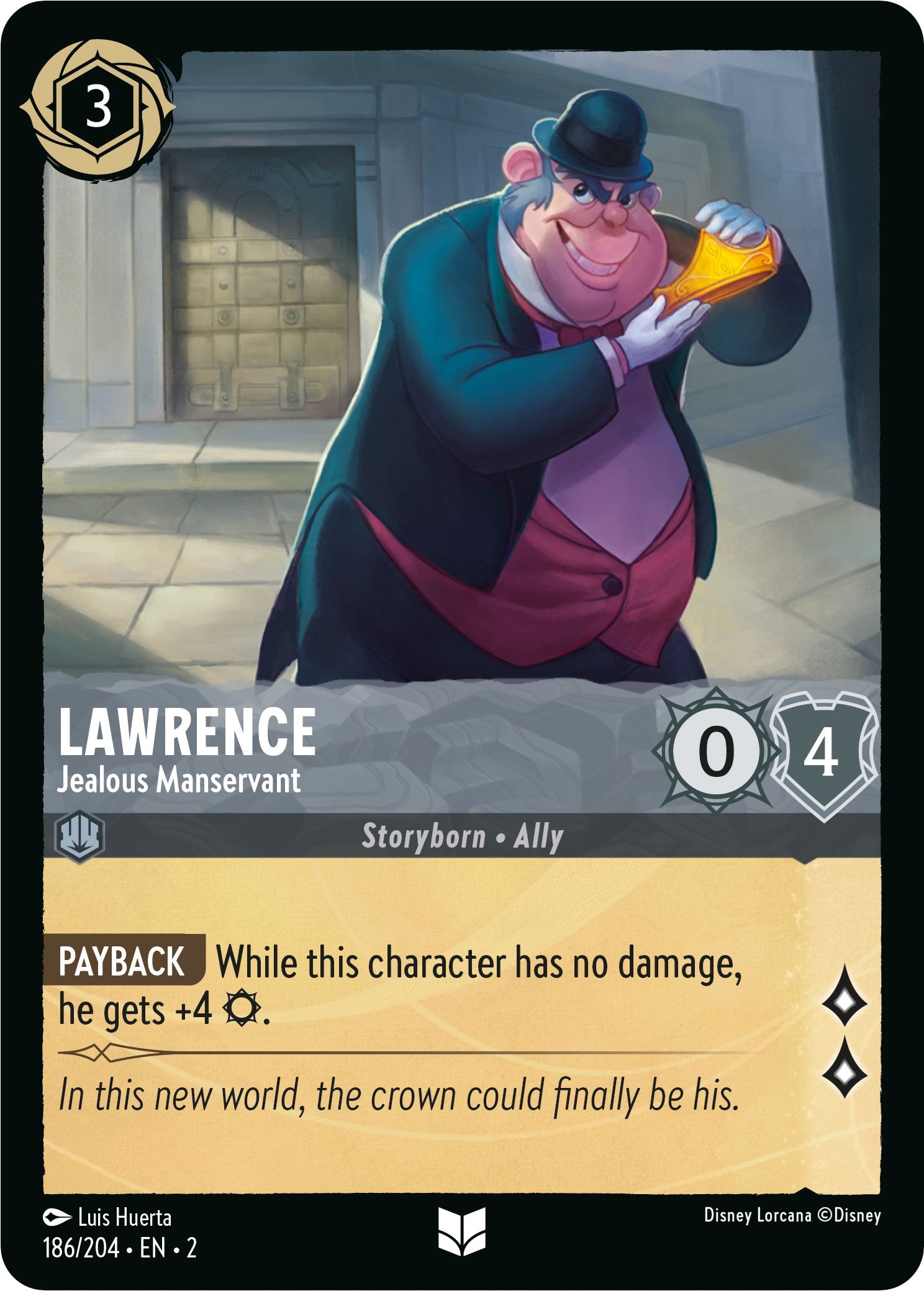 Lawrence - Jealous Manservant (186/204) [Rise of the Floodborn] | Rock City Comics
