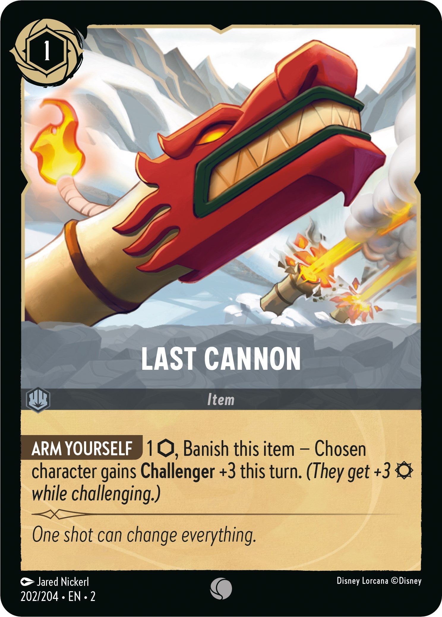 Last Cannon (202/204) [Rise of the Floodborn] | Rock City Comics