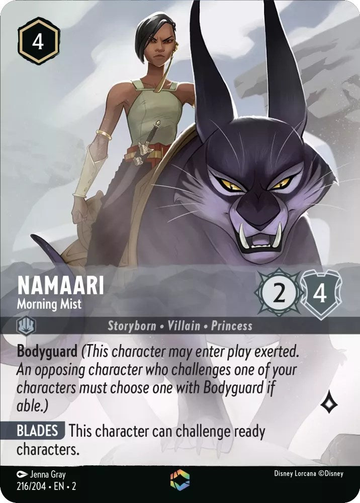 Namaari - Morning Mist (Enchanted) (216/204) [Rise of the Floodborn] | Rock City Comics