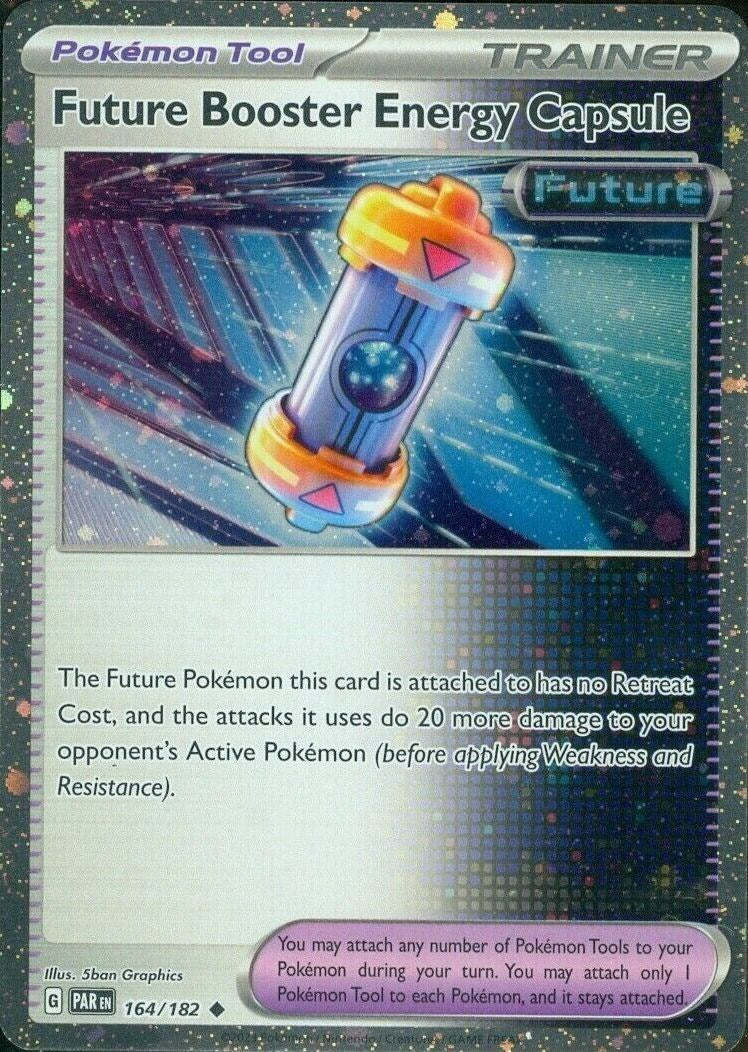 Future Booster Energy Capsule (164/182) (Cosmos Holo) [Scarlet & Violet: Paradox Rift] | Rock City Comics