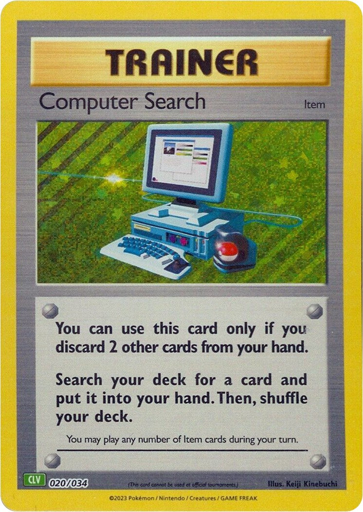 Computer Search (CLV) [Trading Card Game Classic] | Rock City Comics