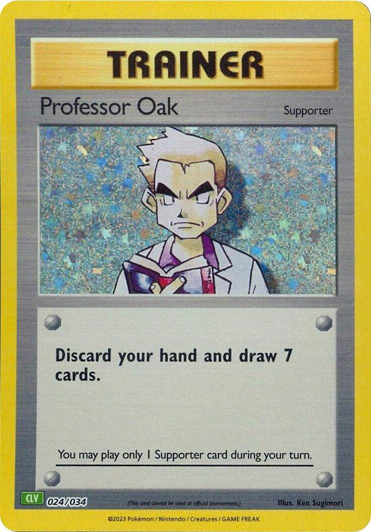 Professor Oak (CLV) [Trading Card Game Classic] | Rock City Comics